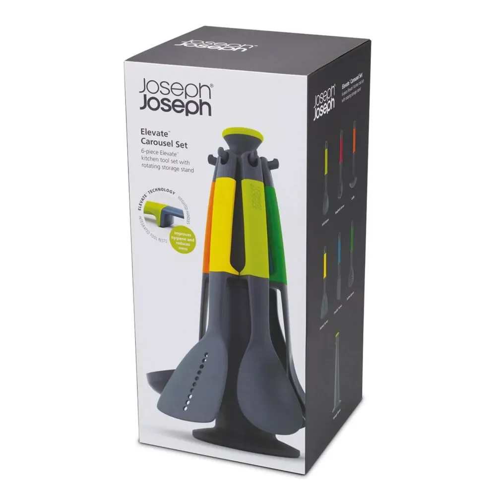 JOSEPH JOSEPH Elevate 6-pc. Nylon Kitchen Utensil Carousel Set